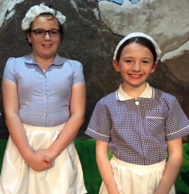 The maids from the Von Trapp house.
