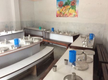 Dining room for the boarding children.