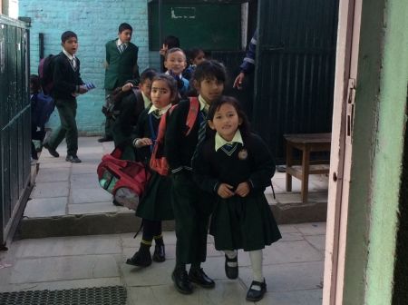 Hometime - pupils over the world look forward to getting home at the end of the school day!