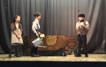 Mr Coggins tells them he's going to sell the car to the scrap man.