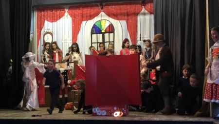 The children storm the room and capture and Baron and Baroness.